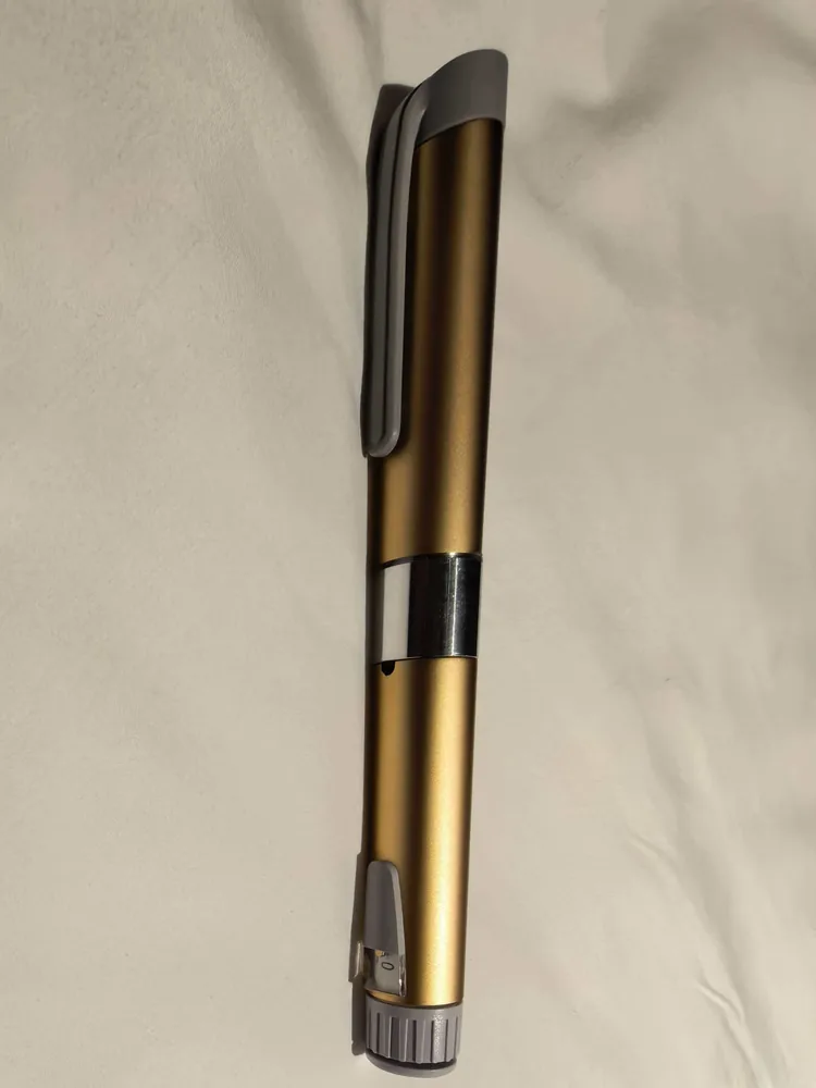 Metal reusable pen sample