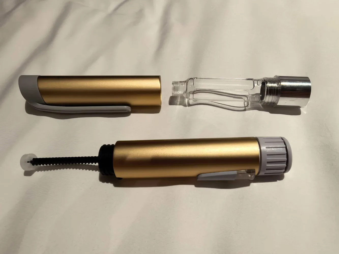 Injection pen component set